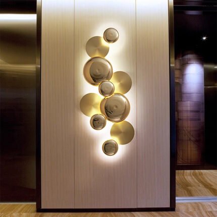 Unique Design Metal Round Wall lamp