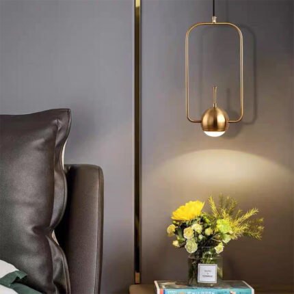 Nordic minimalist iron decorative chandelier