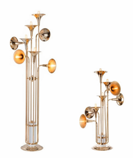 Creative Hotel Living Room Modern Metal Luxury Floor Lamp