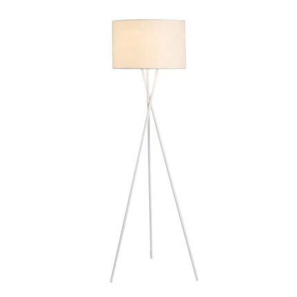 Simple Black White Color Modern Minimalist Indoor Floor Lamps for Hotel Home Office