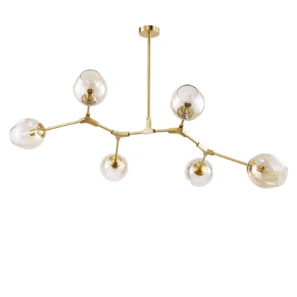 Modern Art Home Glass Chandelier