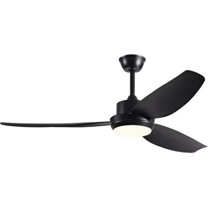 Postmodern American minimalist home living room bedroom ceiling fan lamps