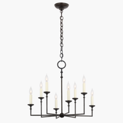 D39.5 inch American minimalist modern home LED chandelier