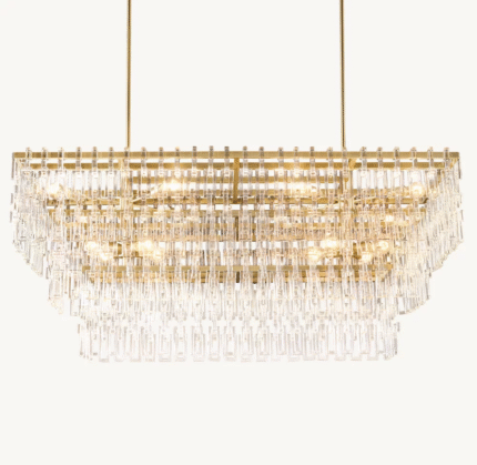 Large modern gold indoor ceiling decorative chandeliers